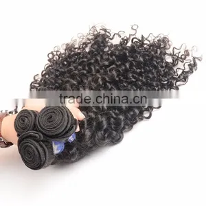 Aibaba China Cheap Human Hair Extensions Peruvian Deep Curly Hair Weft Dyeable Virgin Weave Hair thumbnail-4