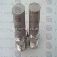 316L Powder Microns Porousss Sintered Metal Candle Filter Element thumbnail-1