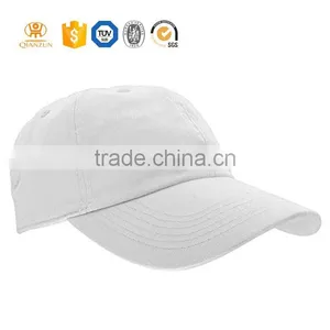 Custom Fashion Plain White Baseball Cap thumbnail-1