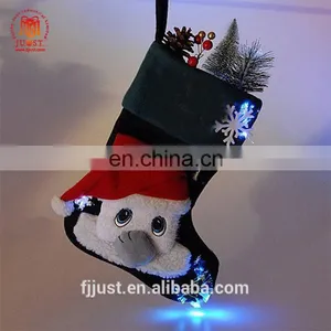Personalised Decorative Exquisite Polyester Big Christmas Stockings thumbnail-1