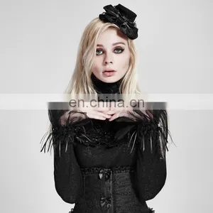 Gothic Lolita Punk Rave Lace 3-in-1 Wristband-choker-head Wear LS-043 thumbnail-4