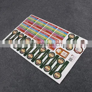 China Wholesale Custom Special Shapes DIY Wall Self Adhesive Stickers / Barcode Label Colorful Printing thumbnail-1