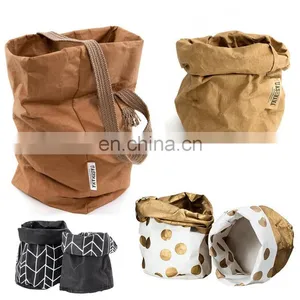 High Quality Kraft Paper Bag Without Handle thumbnail-5