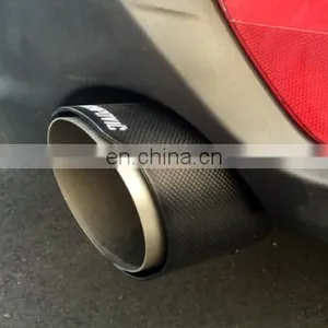 Newest Carbon Fiber Muffler Pipe Exhaust Muffler Tip thumbnail-5
