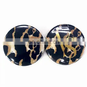 Most Fashionable Design Logo Yes Foldable Makeup Compact Cosmetic Hand Gift Mirrors Wholesale thumbnail-2