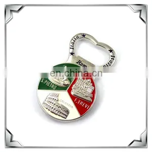 Custom Metal Refrigerator Magnet Bottle Opener thumbnail-1