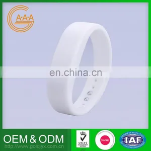 2016 Hottest Customized Logo Silicone Bracelet Soft Smart Bracelet Wristband Fitness thumbnail-1