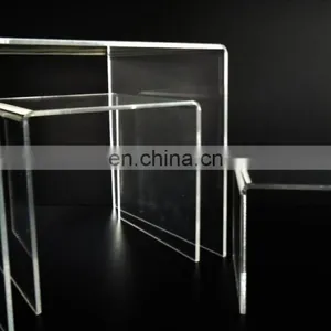 Custom Design Clear Acrylic Table,bespoke Acrylic Luxury Furniture for Living Room thumbnail-4