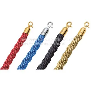 Braided Barrier System Rope With Chrome End thumbnail-1