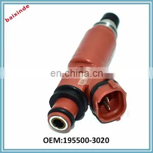 FOR MAZDA 323 PETROL ENGINE ORANGE FUEL INJECTOR 195500-3020 thumbnail-3