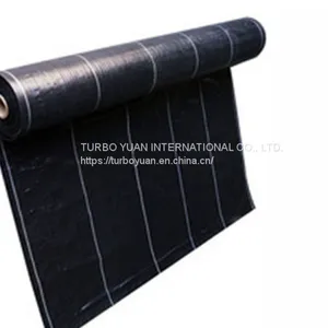 Garden Ground Cover Stop Grass Growing Polypropylene Woven Weed Mat / Weed Barrier Fabric Cloth thumbnail-2