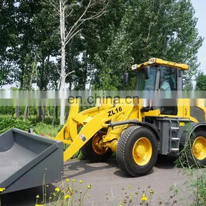 1.6ton Shovel Loader With Pallet Fork Snow Bucket With CE Certificate thumbnail-2