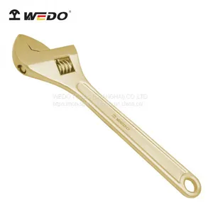 WEDO Non Sparking Aluminum Bronze Wrench Adjustable thumbnail-1
