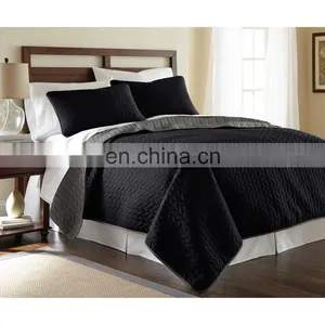 Wholesale Comforter Folded Soft Microfiber Lightweight Coverlet for All Season Fabric Microfiber Quilt thumbnail-6
