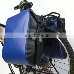 REACH Test 500D PVC Waterproof Bicycle Bag Bike Seat Bag With Hook Quick Release thumbnail-1