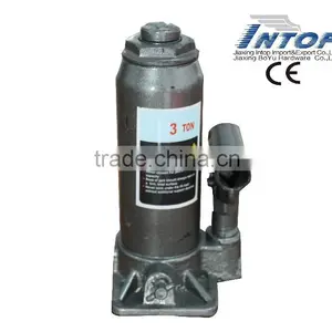 Hydraulic Bottle Jack 3T With Safety Valve CE thumbnail-1