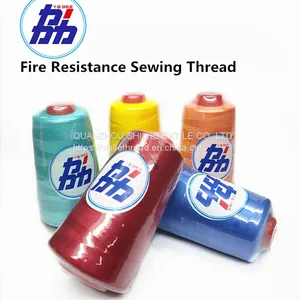 Fire Retardant Thread High Temperature Fire Resistance Fireproof Sewing Thread Colorful Inherent Thread Yarn thumbnail-1