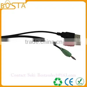 USB Comfortable China Wholesale LED Gaming Headsets With Stick Mic and 3.5mm Jack thumbnail-6