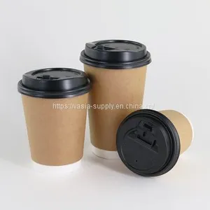Wholesale China Takeaway Custom Printed Coffee Paper Cups thumbnail-1