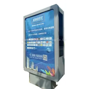 Outdoor Solar Glass Advertising Light Box thumbnail-1