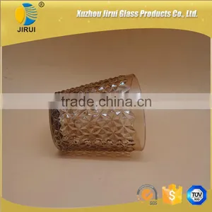 500ml Round Painting Color Candle Holder Glass thumbnail-3