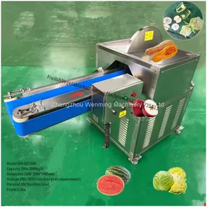 Winter Melon Watermelon Pumpkin Papaya Cantaloupe Apples, Pears Cutter Fruits&Vegetable Half Cutting Machine thumbnail-4