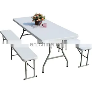 Rectangular Multifunctional Outdoor Camping Folding Dining Table Suitcase Folding Table Cheap Folding Table thumbnail-5