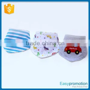 2016 Promotional Gifts China Supplier 100%Cotton Triangle Baby Bibs thumbnail-2