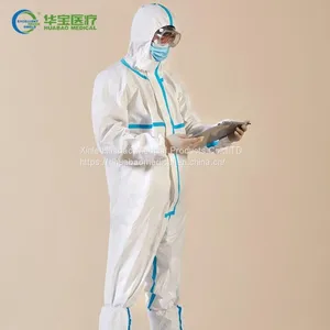 Medical Protective Coverall Disposable Medical Protective Coverall Disposable Isolation Gowns Supplier thumbnail-2