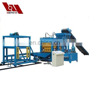 Hengyi Qt4-22 Vibrated Block Making Machine/hollow Block Machine in Philippines thumbnail-2
