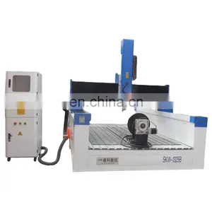 4 Axis CNC Router 180 Swing Degree Rotary Wood Chairs 3D Model Making For 3D People Carving CNC Machine thumbnail-2