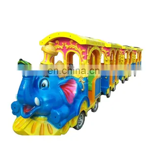 China Factory Animals Train Seats Electric Train Shopping Mall Electric Trackless Train For Sale thumbnail-1