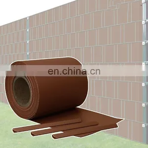 UV-resistente PVC Pantalla de Privacidad Franja Valla Rollo De Proteccion Jardin Esteras thumbnail-5