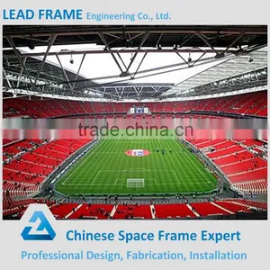 High Quality Prefab Steel Space Frame Soccer Stadium thumbnail-6