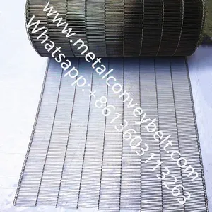 Corrosion and High Temperature Resistance 304 Stainless Steel Wire Mesh Ladder Chain Conveyor Belt thumbnail-4