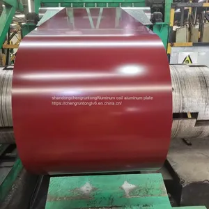 Factory Production of Color Coated Aluminum Rolled Corrugated Plate Polyester Paint Fluorocarbon Paint Can be Bent Film Thickness 0.25mm-3mm Processing Custom Cutting thumbnail-3
