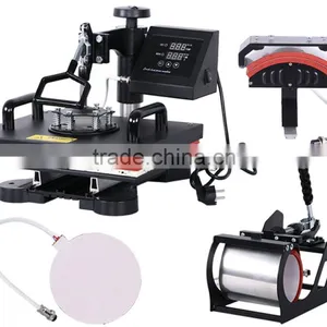 4 in 1 Combo Heat Transfer Press Heat Transfer Film Printing Machine thumbnail-1