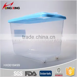 New Arrival 15L Plastic Rice Storage Container, Rice Bucket With Wheels Supplier's Choice thumbnail-5