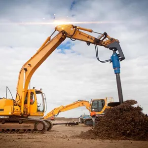 Excavator Spiral Drill Soil Drilling Machine Hydraulic Soil Drill Excavator Accessories Hydraulic Screw Pile thumbnail-5