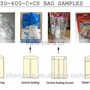 High Speed Laminating Pouch Making Machinery/stand up Ziploc Pouch Bag Making Machine thumbnail-3