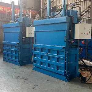 80T Large Size Heavy Weight Vertical Hydraulic Baler for Waste Paper Cardboard Plastic thumbnail-2