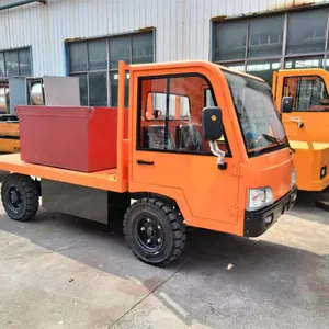 5-ton Electric Flatbed Truck for In-plant Use, Suitable for Warehouse Turnover and In-plant Material Transportation thumbnail-3