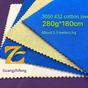 Guangzhifeng 3050# 32s Cotton Large Sweatshirt, 280g Cotton-polyester Sweatshirt Coil/fleece thumbnail-1