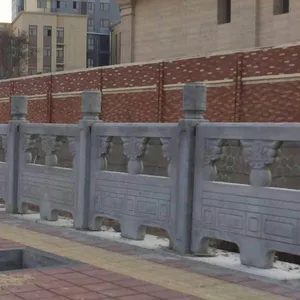 Concrete Stone Imitation Railing Molds, Manufacturers of Wood Grain Imitation River Channel Fence Molds thumbnail-1