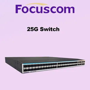 L3 Managed Switch Data Center 48-Port 25G SFP28 and 8-Port 100G QSFP28 Uplink, High-Performance Aggregation Network TOR Switch Focus S6670-48XY8QC thumbnail-2