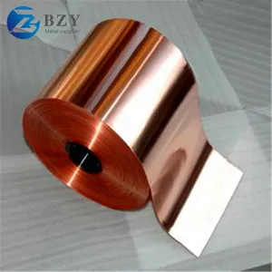 Copper Coil and Pure Copper Strip T1 T2 T3 TU0 Grade 99.9 Percent Purity for Flexible Connection and Shielding thumbnail-3