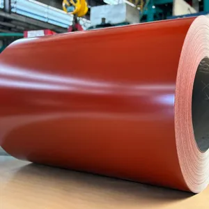 Low Price Prepainted Galvanized Steel Coil PPGI Color Coated Steel Coil With Custom Thickness & Color thumbnail-4