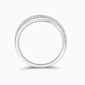 Shining Star Jewelry Micro Pave Cubic Zirconia 925 Sterling Silver Women's Ring thumbnail-5