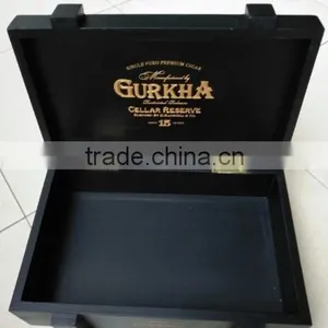 Unfinished Wooden Cigar Box, Small Wooden Spanish Cedar Cigar Box Wholesale, Handmade Cigar Packaging Box Quality Choice thumbnail-1