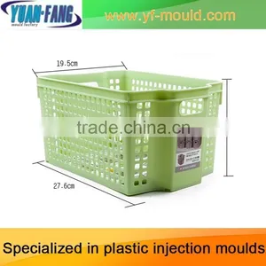 China Taizhou OEM Custom Low Price High Quality Injection Turnover Crates Moulds/fruit Crate Injection Moulding thumbnail-5